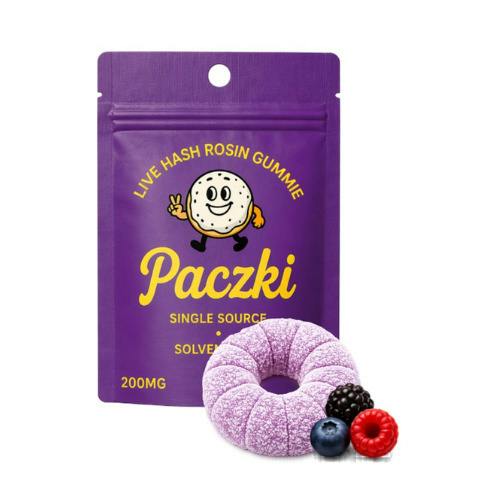 Paczki 200mg Live Rosin Gummy Wildberry