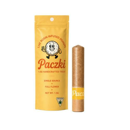 Paczki 1.5g Live Rosin Donut Orange Cream Pop x Frozen Bag