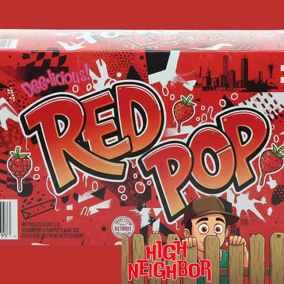 High Neighbor Flower Red Pop