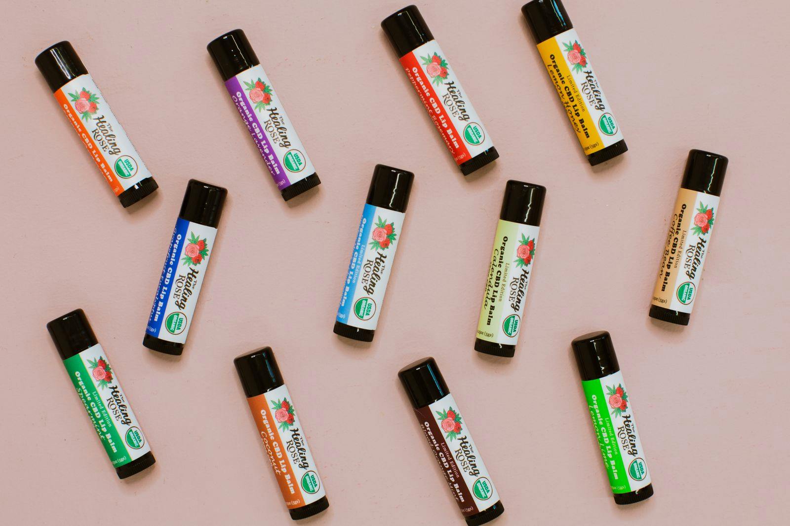 ORGANIC ORANGE LAVENDER LIP BALM - 25 mg