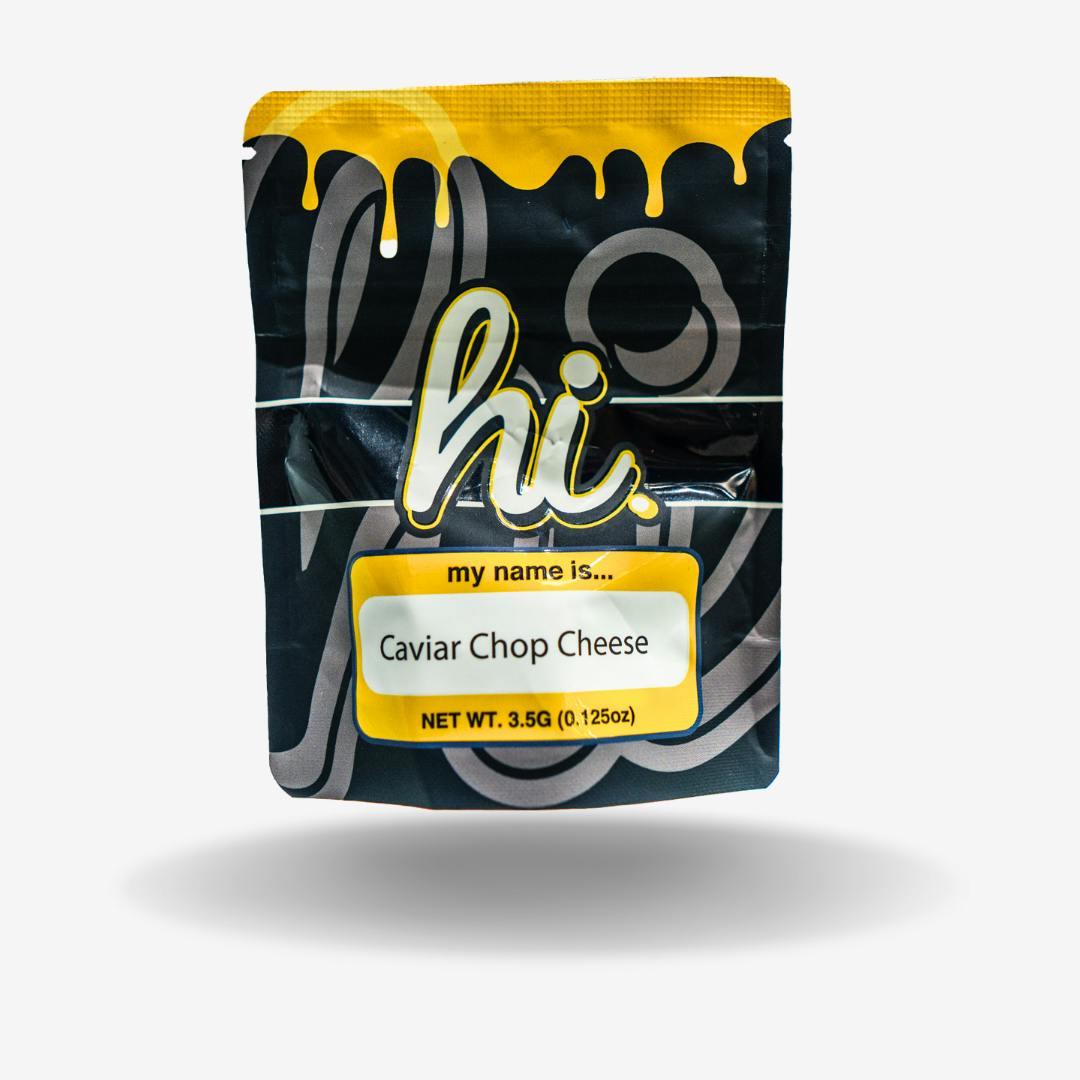 FLOWER - CAVIAR CHOP CHEESE