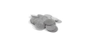 Size: 0.75". Material: Stainless Steel Mesh.