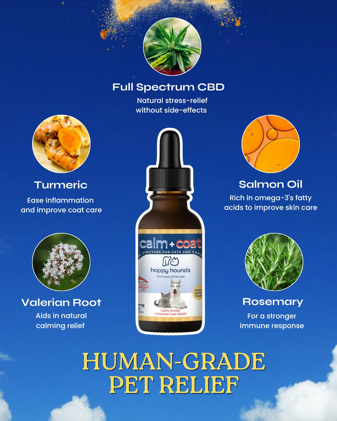 TINCTURE - CALM + COAT CARE