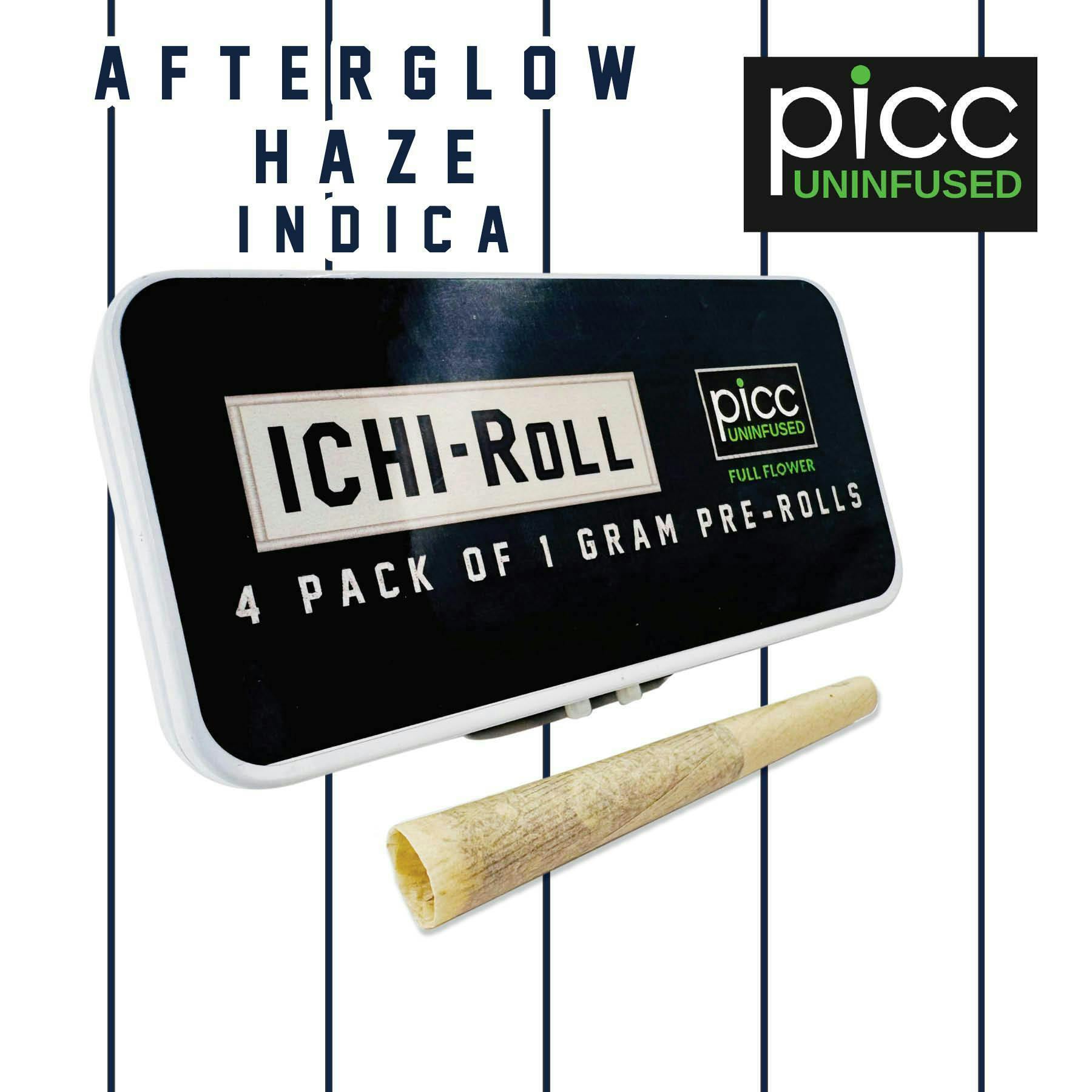 PRE ROLL - ICHI-ROLL - AFTERGLOW HAZE - 4 g - 4 Pack
