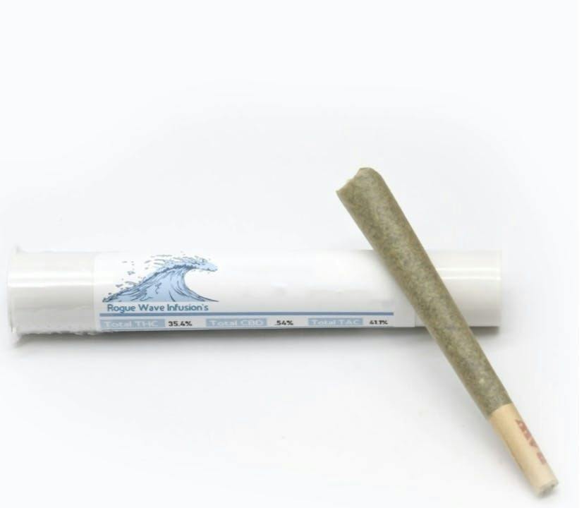 Blueberry x Goji OG | Infused Joints | 1.2g at Sweet Relief Shop, Maine Recreational Marijuana and Cannabis Dispensary on Rt. 1