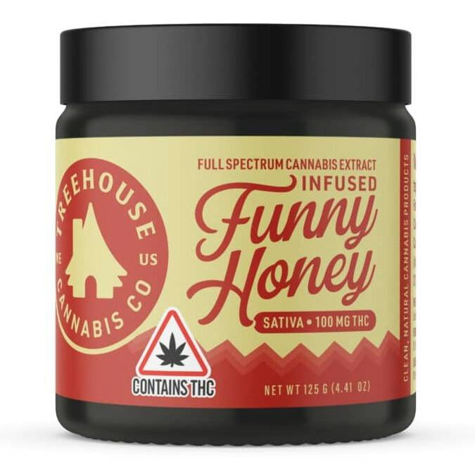 100 MG | Infused SATIVA Honey | Treehouse Co.