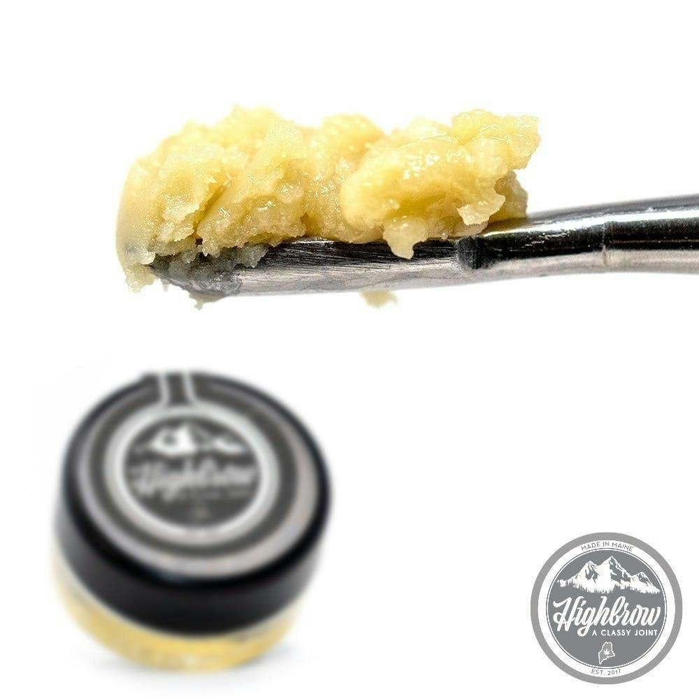 1 G | Chem Gem Badder | Highbrow at Sweet Relief Shop, Maine Recreational Marijuana and Cannabis Dispensary on Rt. 1