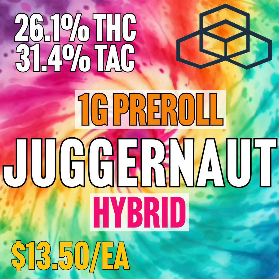 Bern Legacy | Juggernaut | 1g Bulk Pre-Roll