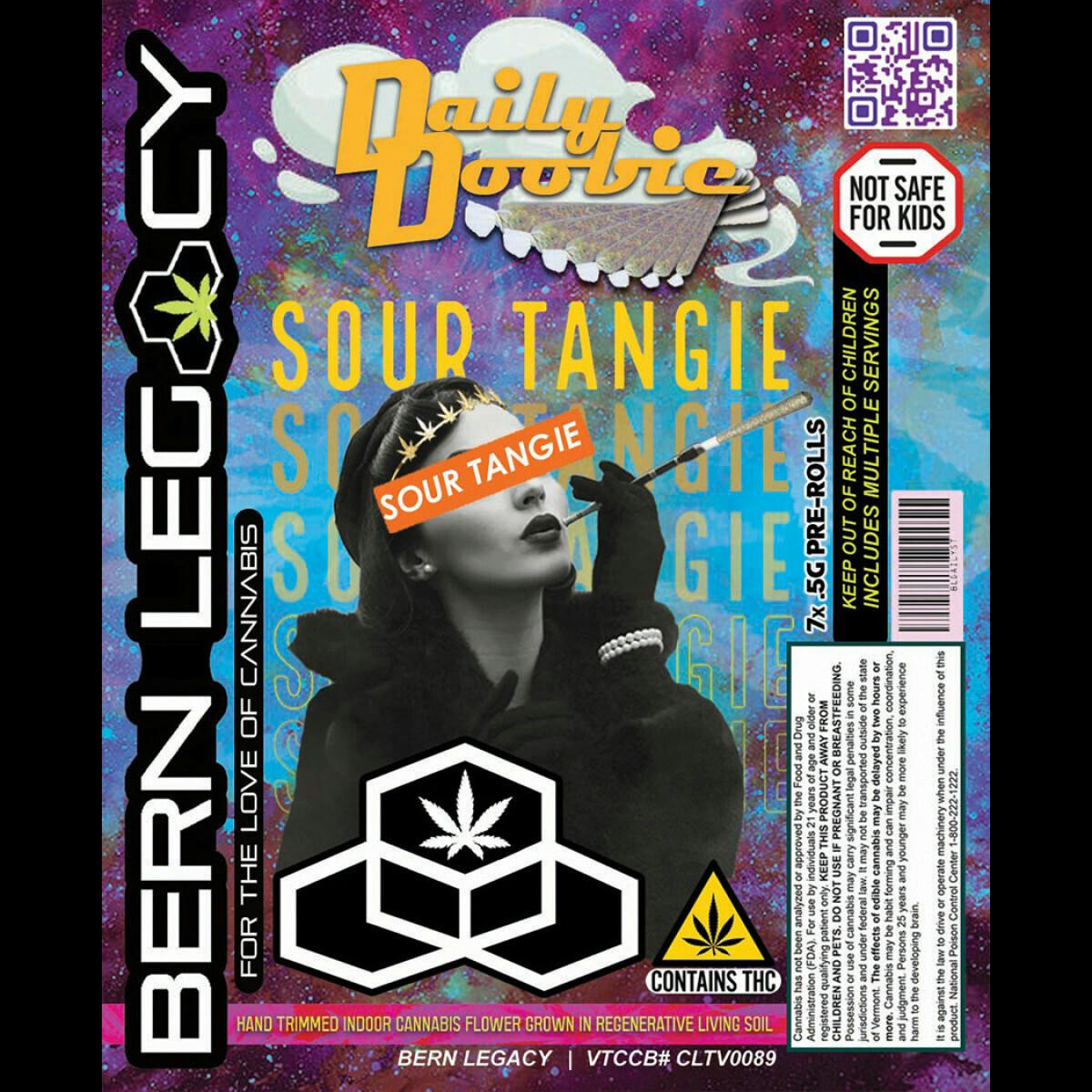 Bern Legacy | Daily Doobies Dope Dog Multi-Pack | 0.5G 7PK Pre-Rolls
