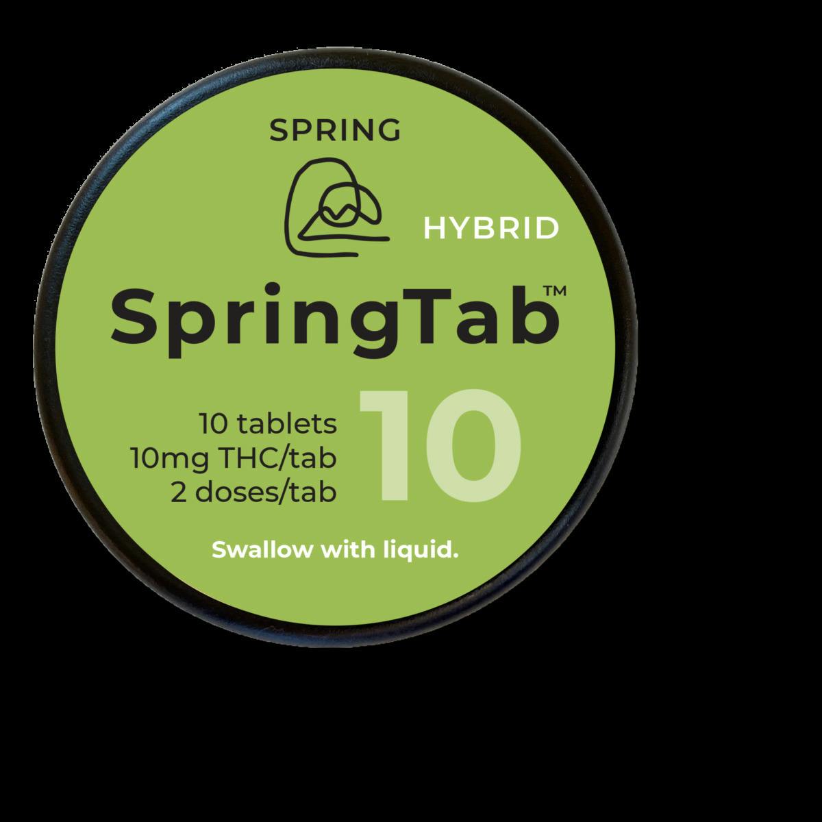 SpringTab 10 | Hybrid | 100mg THC