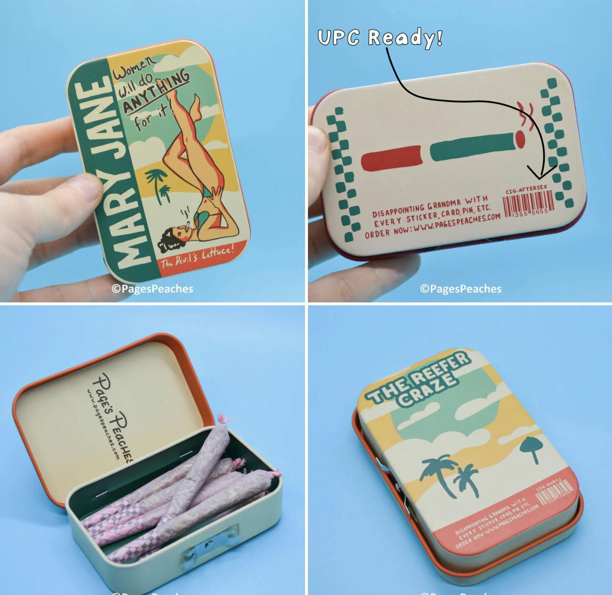 Mary Jane Pre-Roll Tin