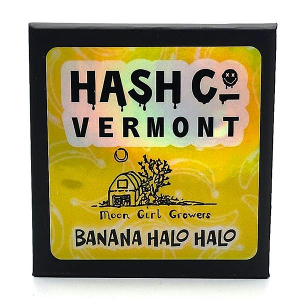 Hash Co. VT x Moon Girl Growers - Banana Halo Halo - 2G Jar Live Rosin