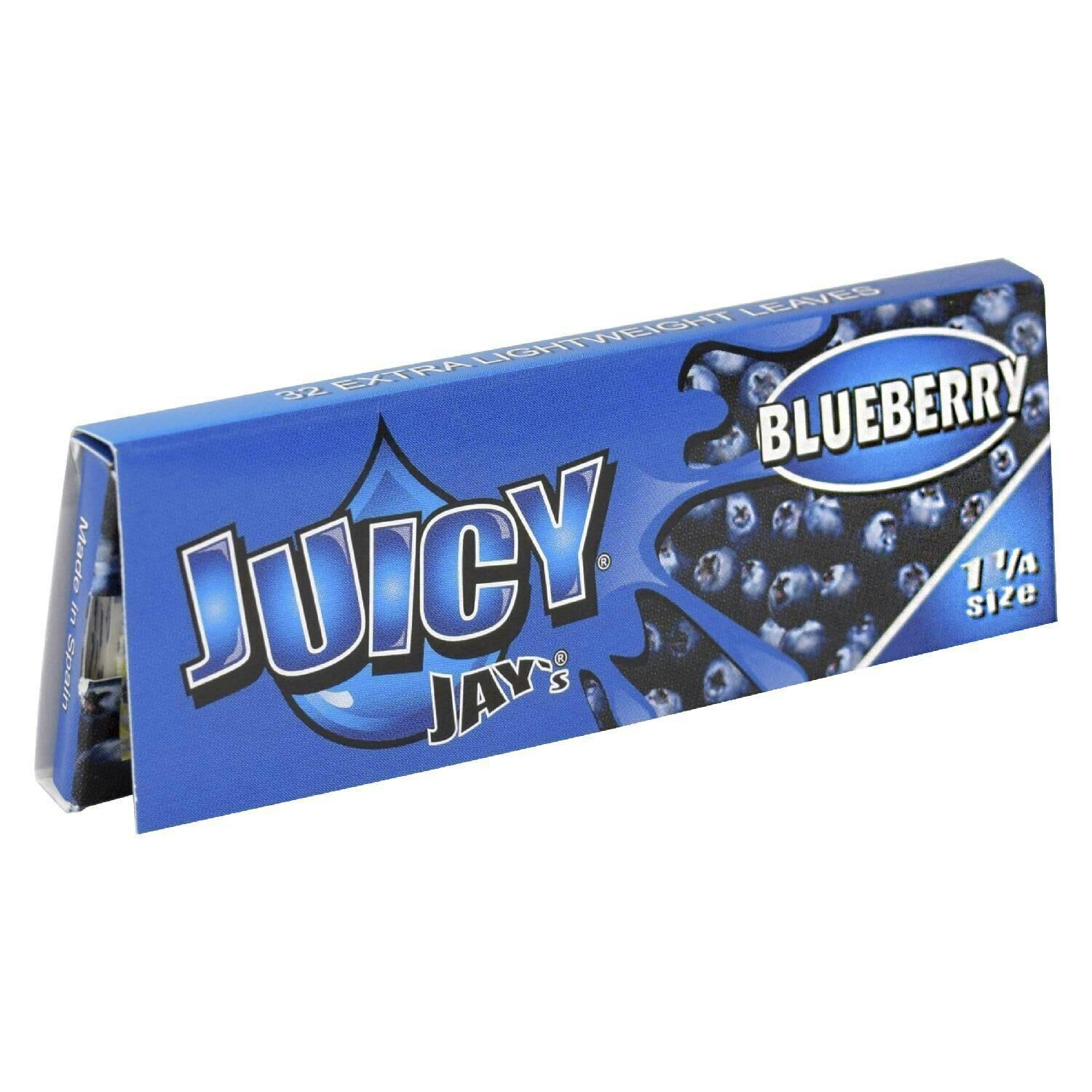 Blueberry 1.25 Rolling Papers - JUICY JAYS