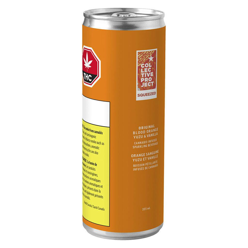 Original Blood Orange Yuzu & Vanilla Sparkling Juice 355ml - Collective