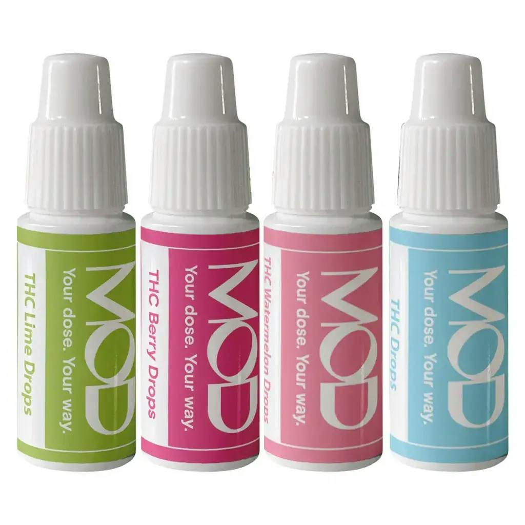 THC Drops Variety Pack 12ml - MOD