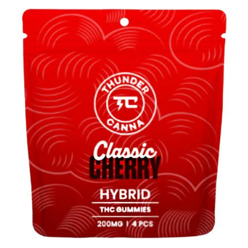 Thunder Canna Classic Cherry Gummies 4pk