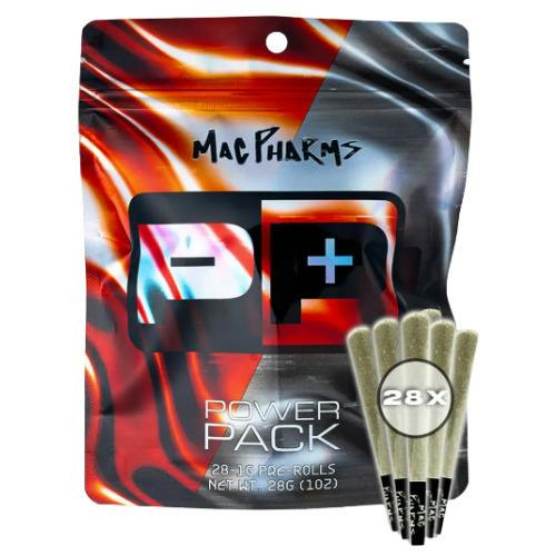 Mac Pharms Garlic Cookies Power Pack Indica Pre-Rolls 28 Pack 28g