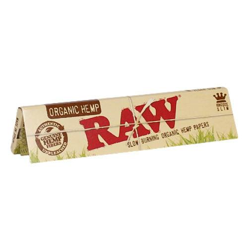 RAW Organic Hemp King Size Slim Papers 32pk