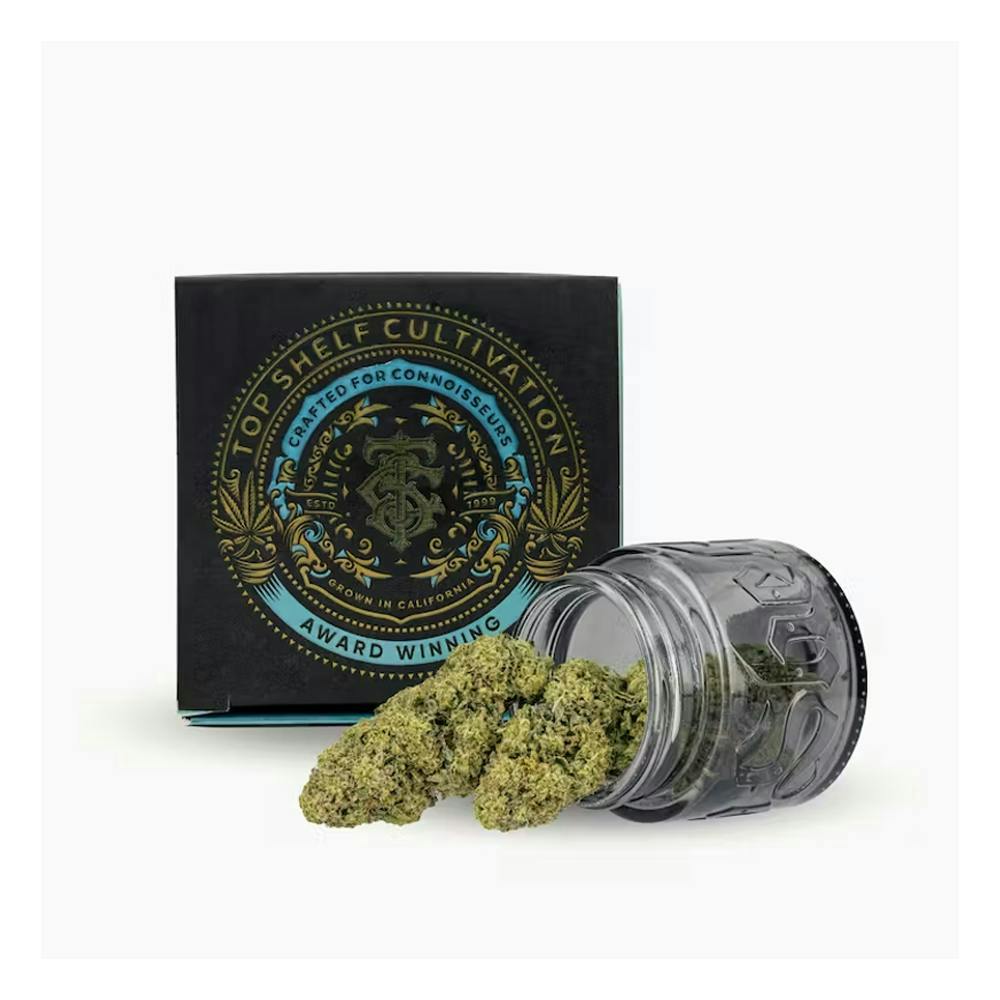 Top Shelf Cultivation - Garlic Gas | 3.5g Flower - 1 gram
