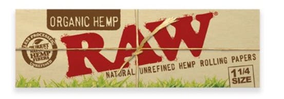 ORGANIC HEMP PAPER 1 1/4 (50PK) BOOKLET