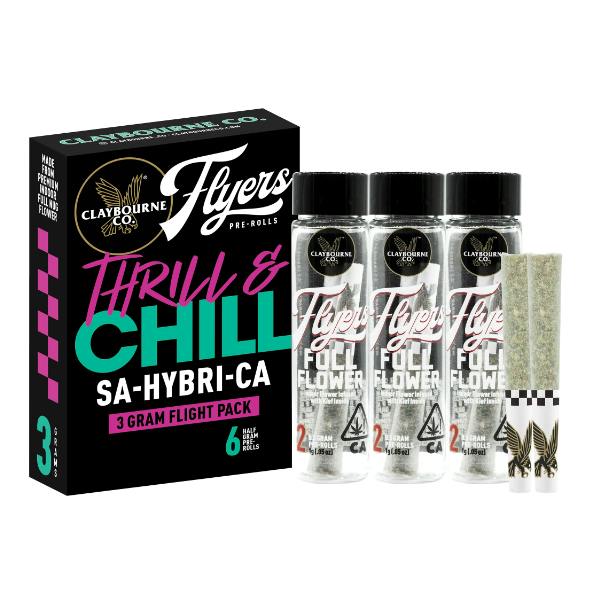 THRILL AND CHILL (S/H/I) 6PK PREROLLS