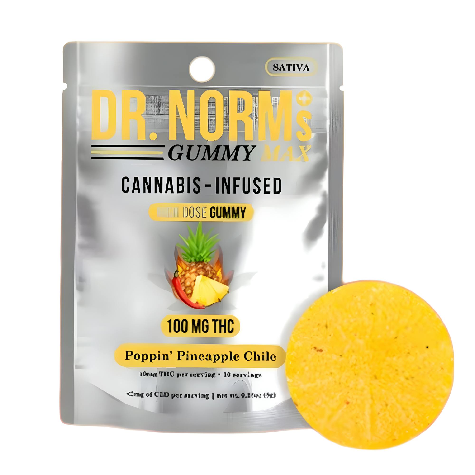 POPPIN' PINEAPPLE CHILE: POPPIN' PINEAPPLE CHILE (S) 100MG