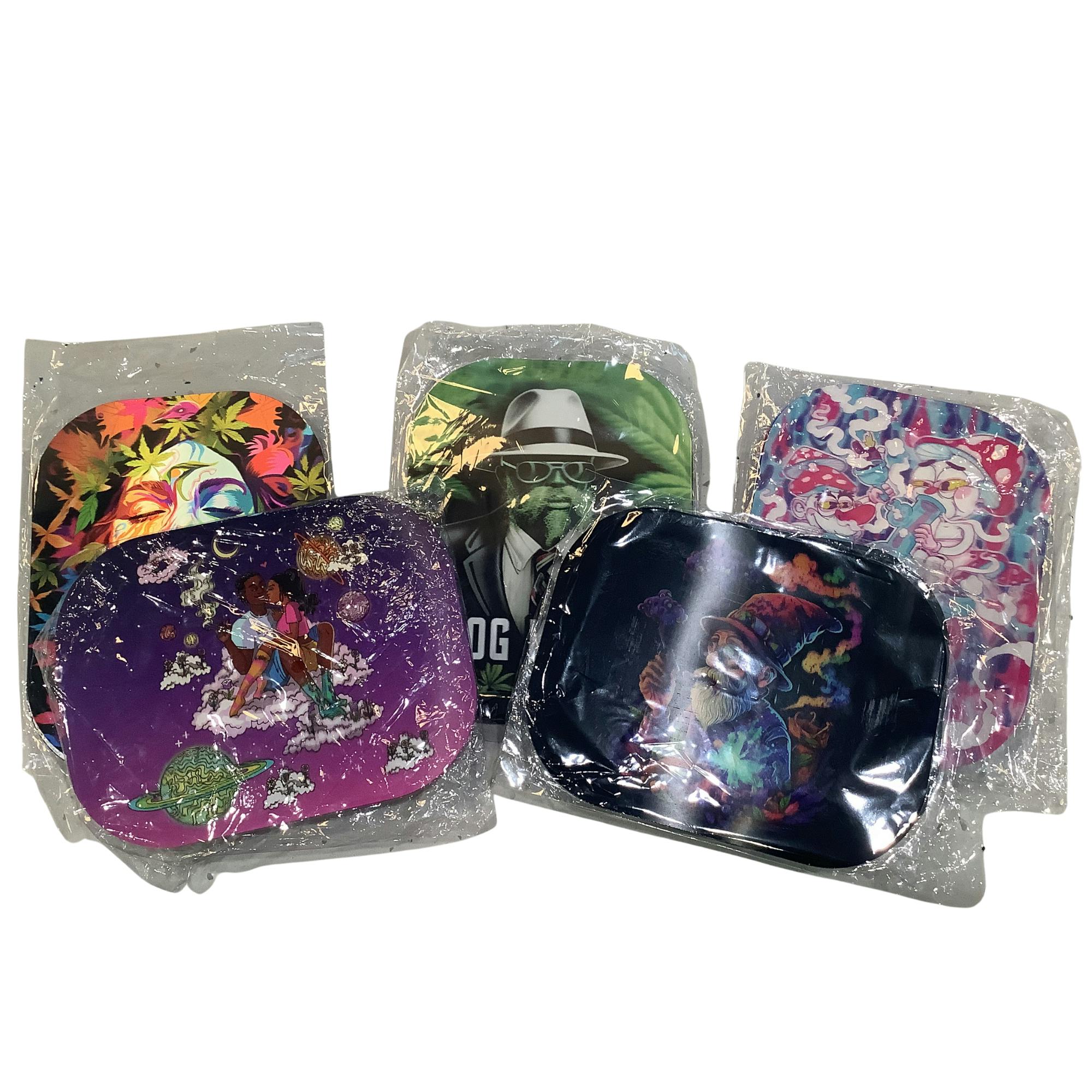 ROLLING TRAY WITH MAGNETIC COVER (VARIOUS DESIGNS)