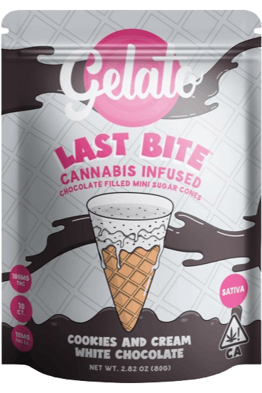 Cookies: And Cream Last Bites Mini Cones