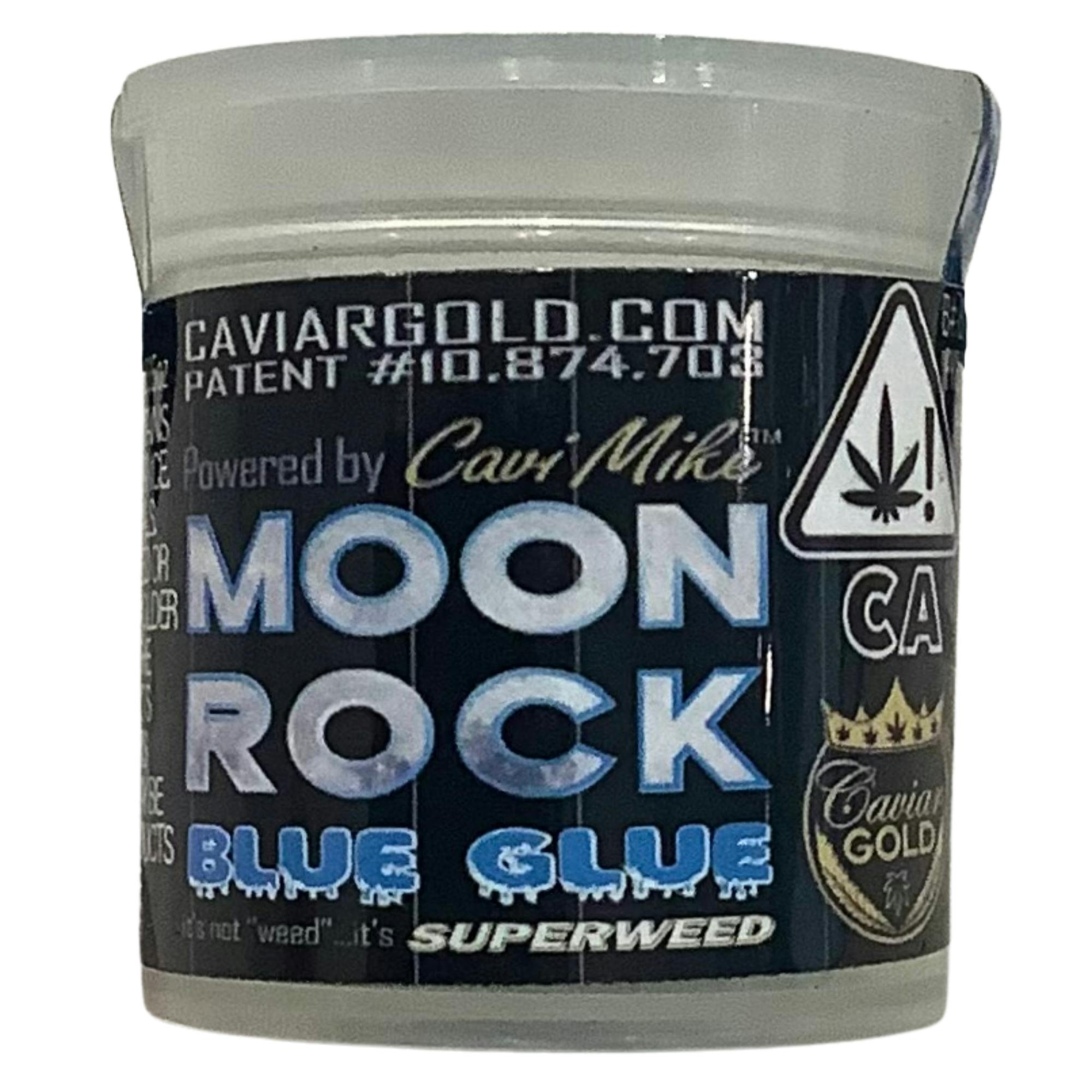 Blue: Glue Moonrocks