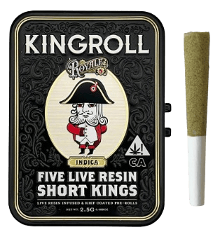 BANANA OG (I) 5PK LIVE RESIN SHORT KINGS - 2.5 g