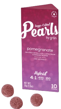 POMEGRANATE (H) 4:1 CBD:THC GUMMIES 100MG - 100 mg