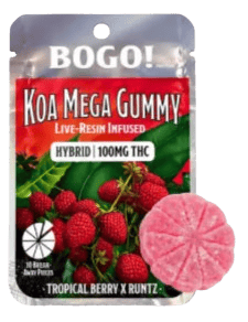 Tropical Berry x Runtz (H) LIVE RESIN GUMMY - 100 mg