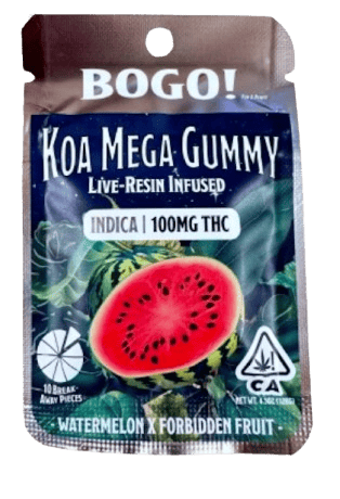 Watermelon x Forbidden Fruit (I) LIVE RESIN GUMMY - 100 mg