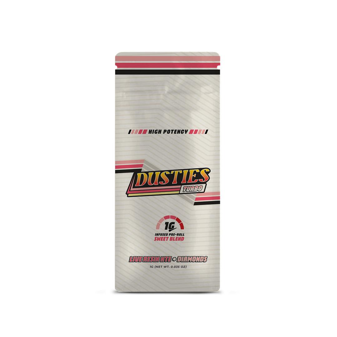 The Pharm Dusties Turbo Infused Preroll 1g Sweet Blend