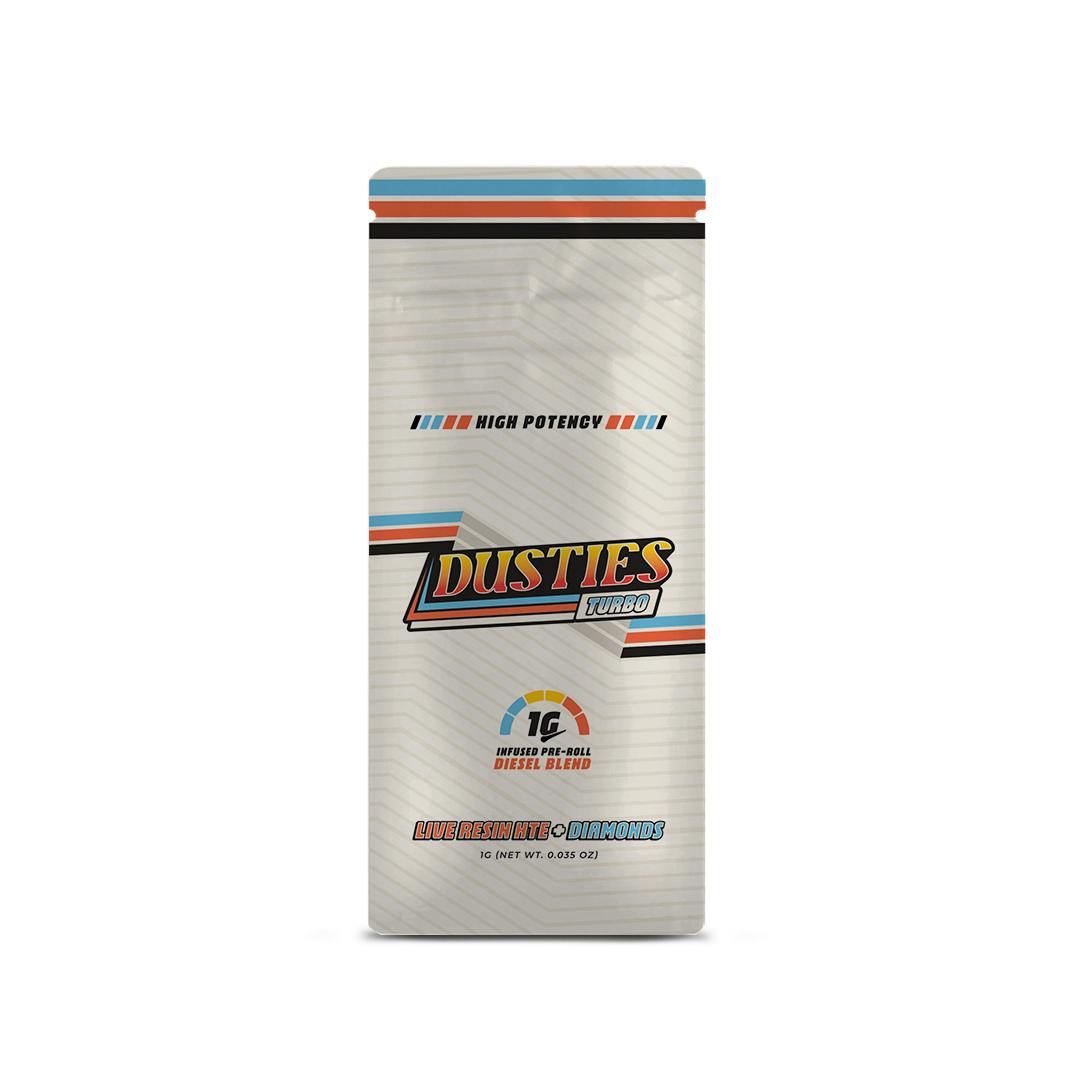 The Pharm Dusties Turbo Infused Preroll 1g Diesel Blend
