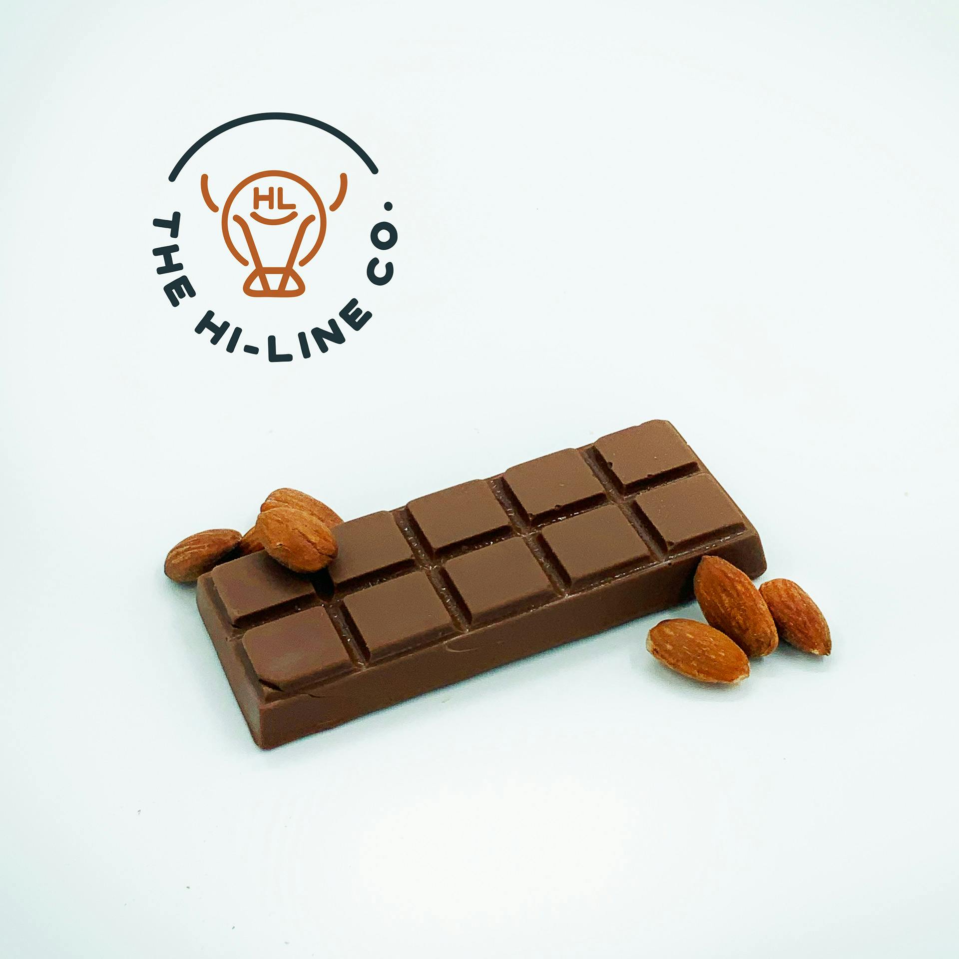 Salted Almonds Milk Chocolate Candy Bar at The Hi-Line Co. Dispensary - Ronan