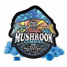 Magic Mushroom Gummies Blue Raspberry