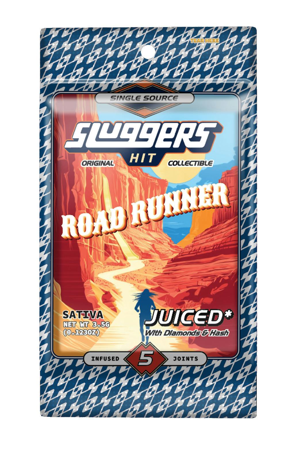 Infused Road Runner Pre-Roll Pack 3.5g (5-Pack | 0.7g Each)