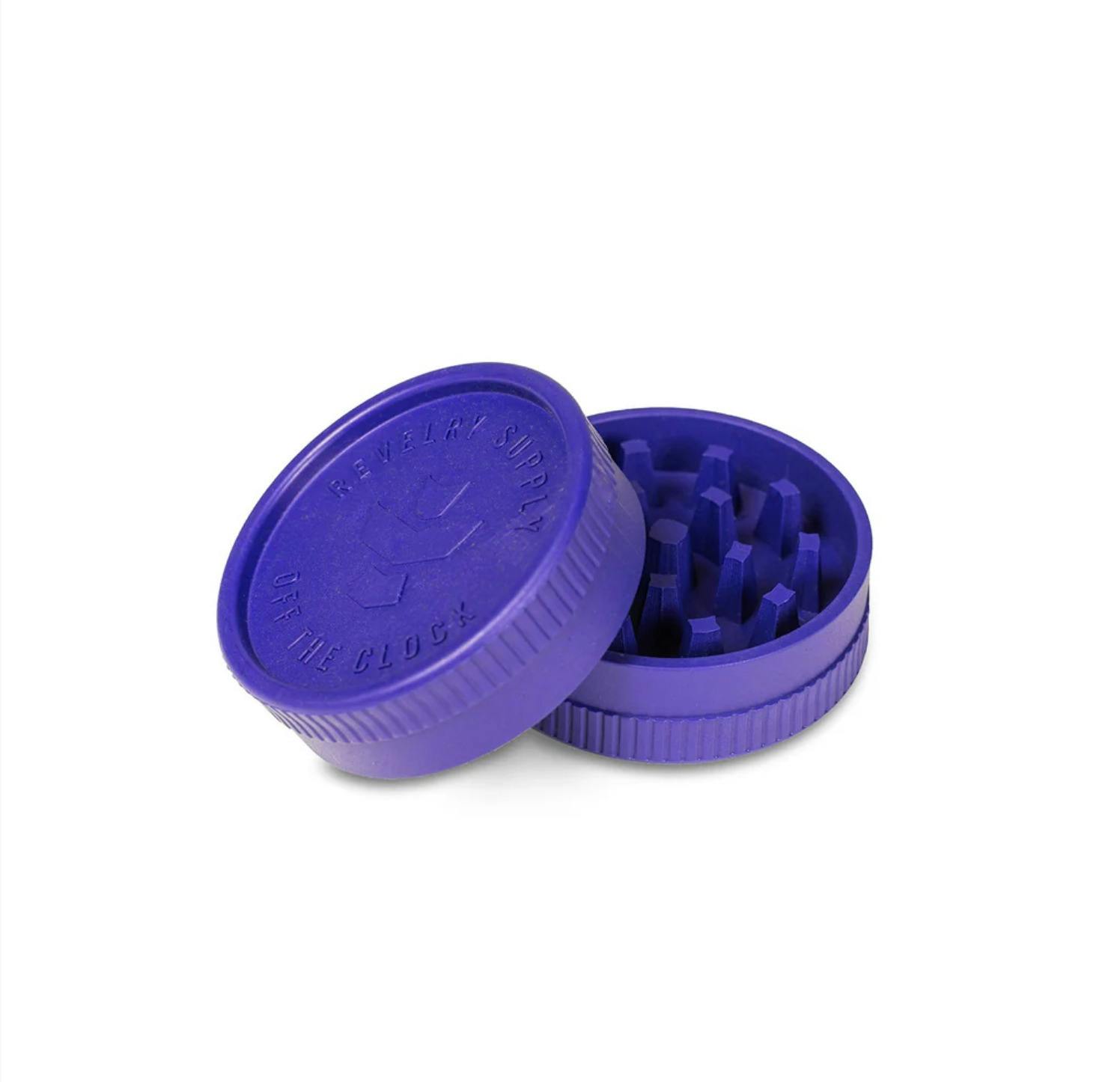 2 Piece Hemp Grinder Indigo Grinder