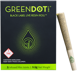 Green Dot Labs - Dali X Dali Infused Pre-Roll 5 Pack