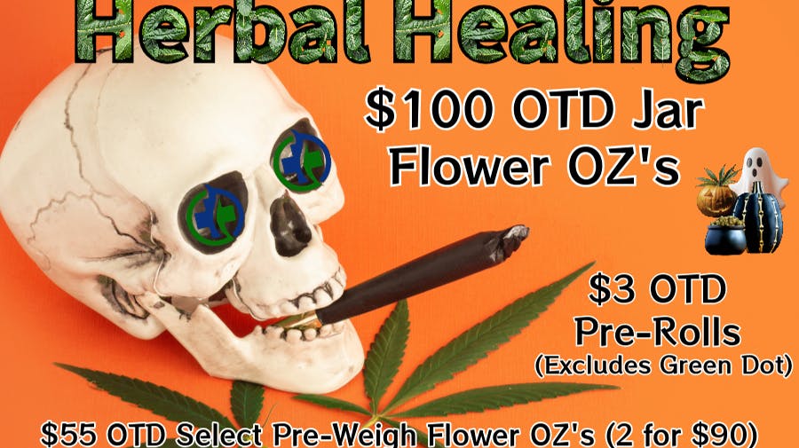 Halloween All Week Long! at Herbal Healing Fillmore St Weedmaps