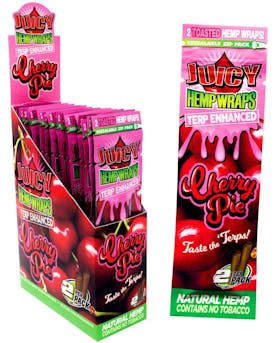 $1.50 Juicy Jay's Hemp Wraps - Cherry Pie