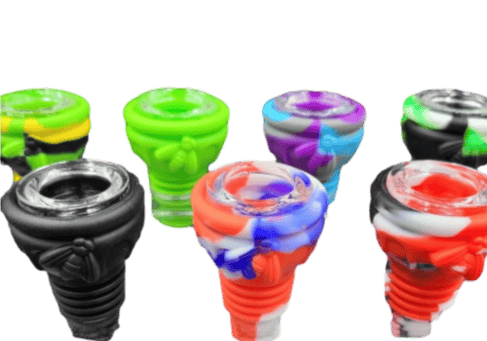 $5 2 in 1 Silicone and Glass Bowl 14/18mm