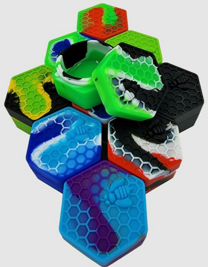 $4 Honeycomb Hive Wax container