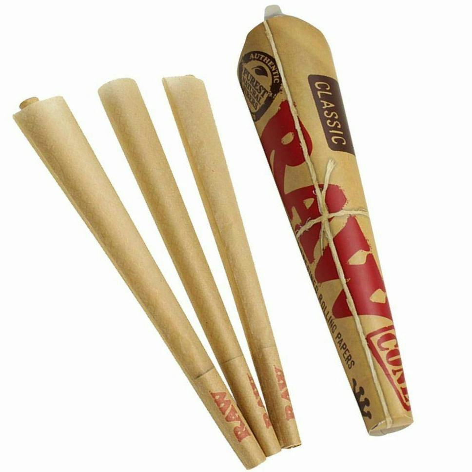 Raw - 3pk King Size Cones