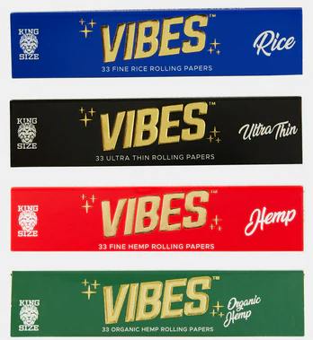 Vibes - Ultra Thin King Size Papers