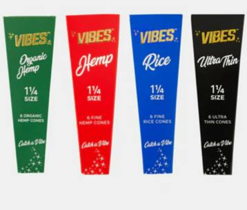 Vibes - 3pk Organic King Size Cones