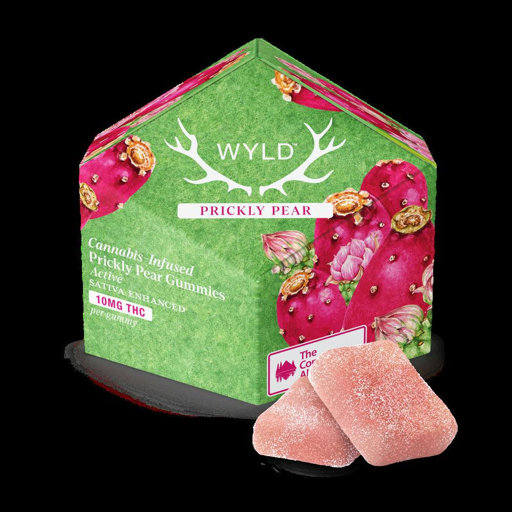 Wyld - Prickly Pear Sativa 100mg Gummies (REC)