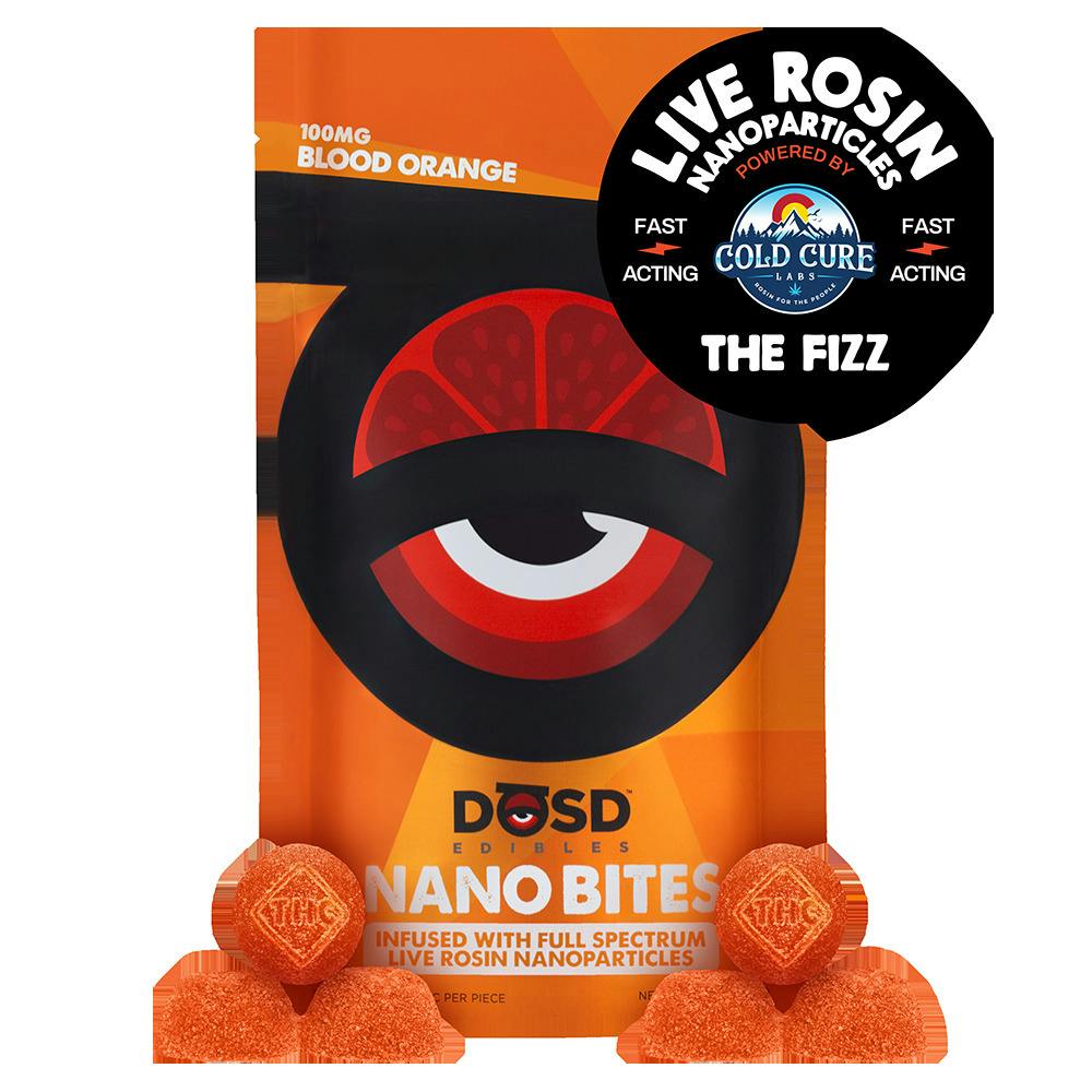 DOSD - ROSIN Blood Orange Nano Bite 100mg Gummies (REC)