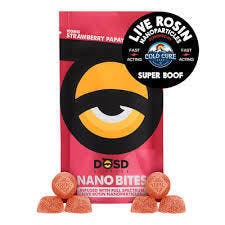 DOSD - ROSIN Strawberry Papaya Nano Bite 100mg Gummies (REC)